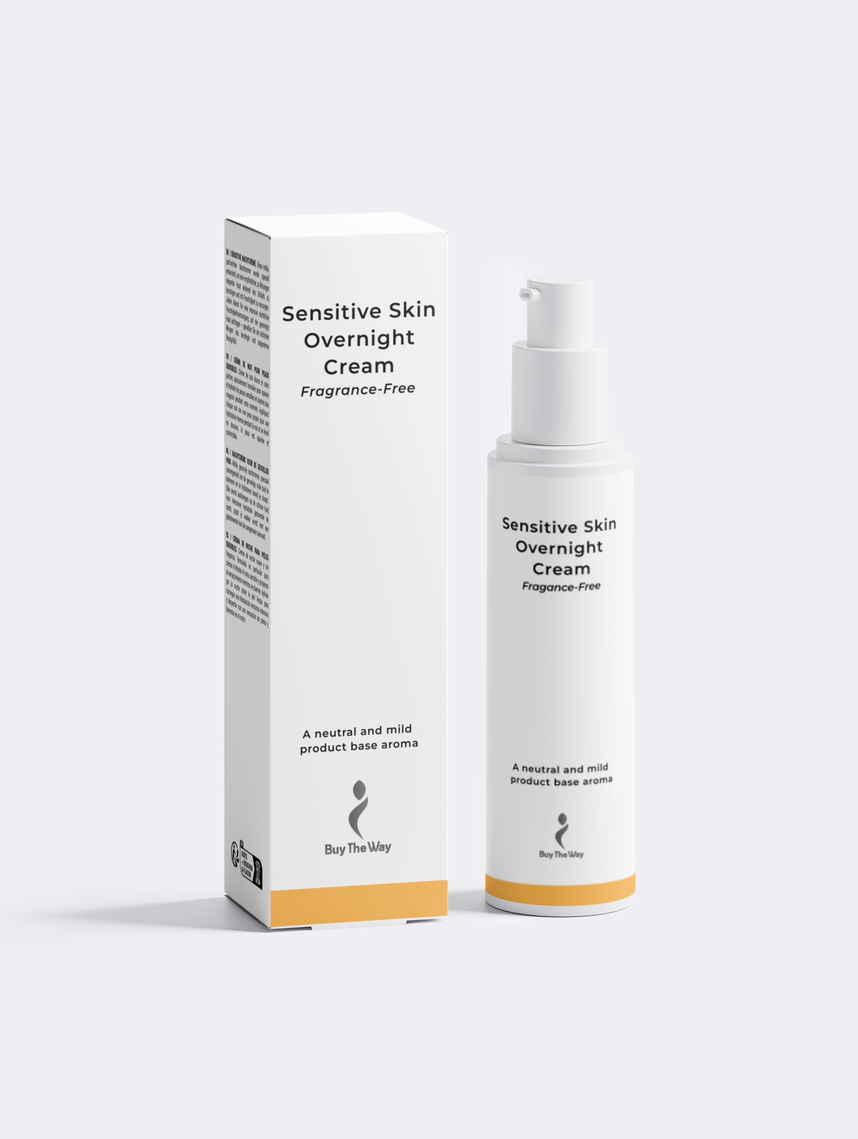 Sensitive Skin Overnight Cream, Fragrance-Free
