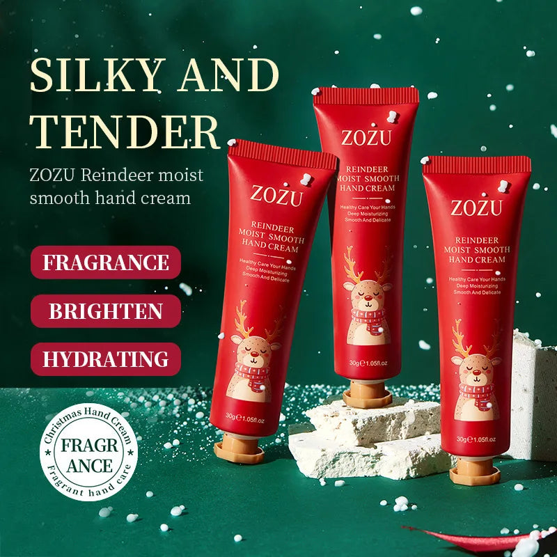 ZOZU Christmas Hand Cream Collection – Deep Moisture Care | Nourishing, Anti-Aging, Holiday Edition