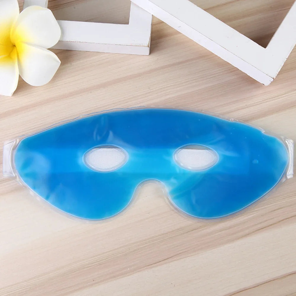 Cooling Ice Eye Mask – Fatigue Relief & Dark Circle Care | De-Puffing, Relaxing Gel Therapy