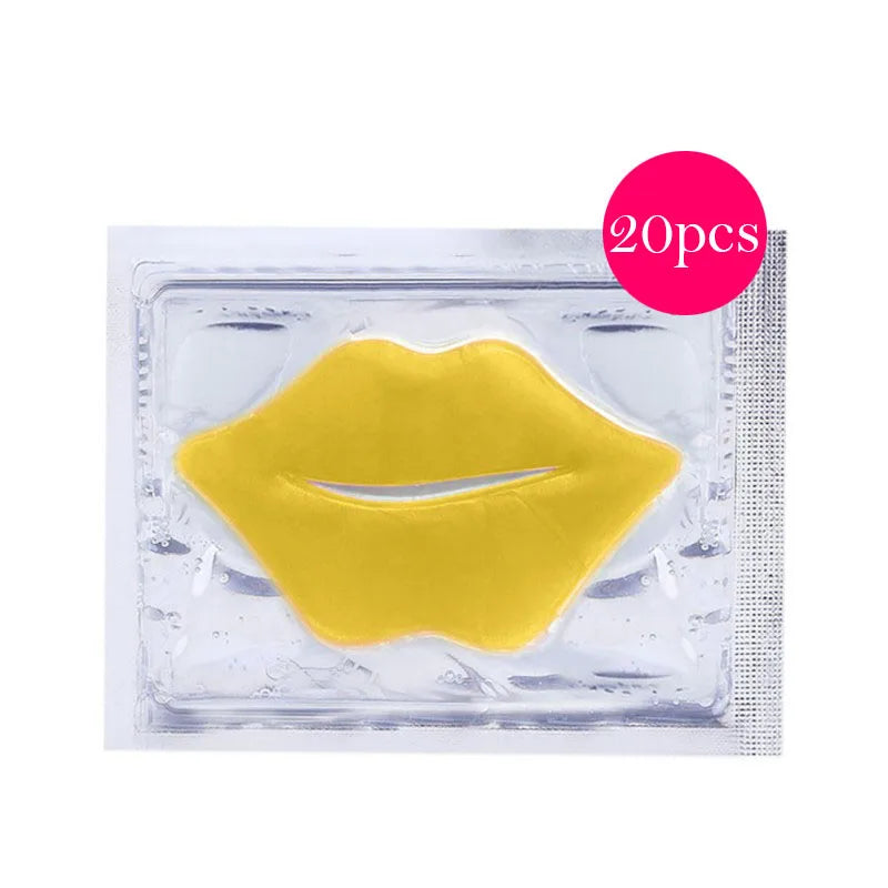 Crystal Collagen Lip Mask Set – Hydrating & Plumping Care | Brightening, Nourishing, Gel Patches