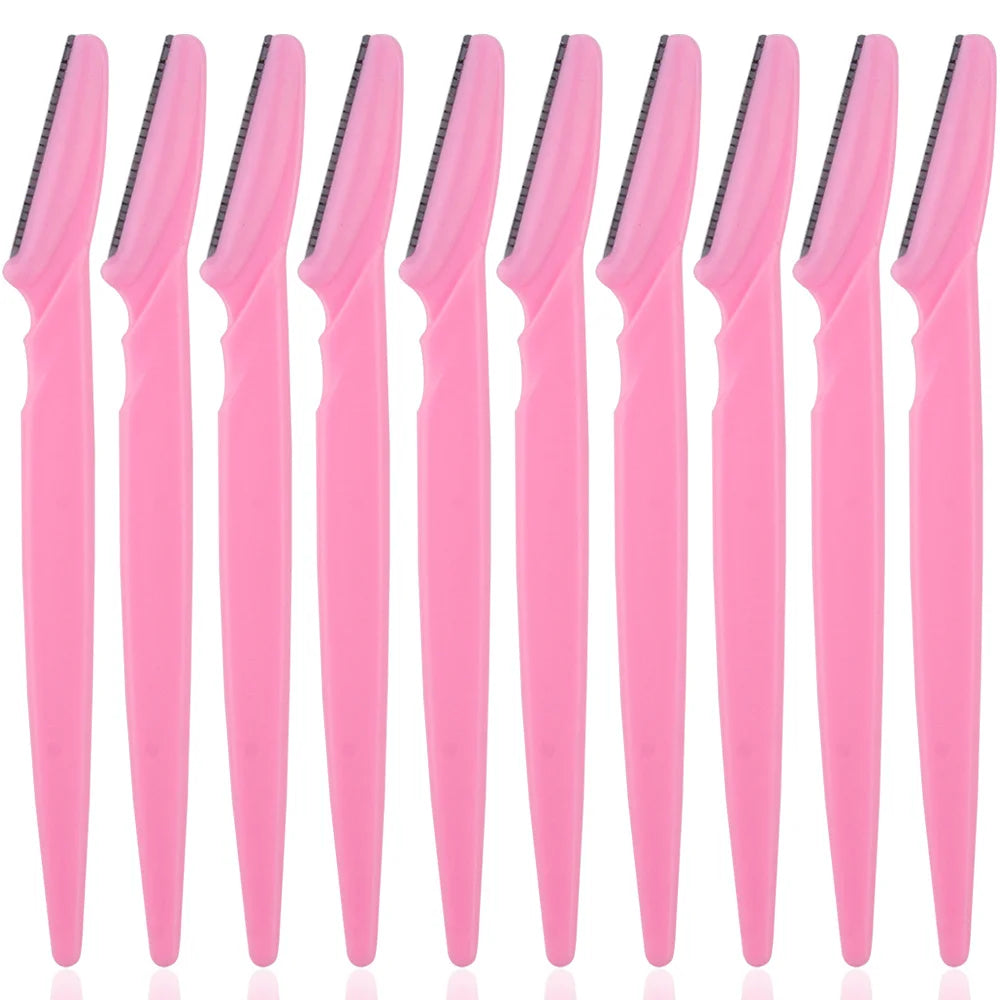 Precision Eyebrow Razor Set – Multipurpose Dermaplaning Tools | Smooth Exfoliating Blades, Gentle Facial Shaving, Refined Control