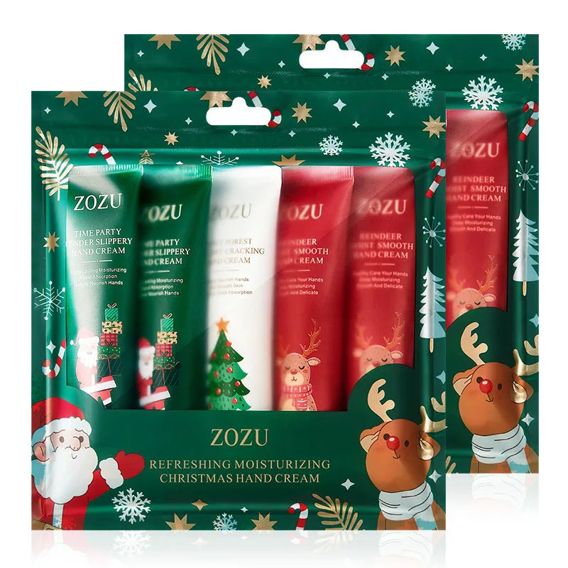 ZOZU Christmas Hand Cream Collection – Deep Moisture Care | Nourishing, Anti-Aging, Holiday Edition