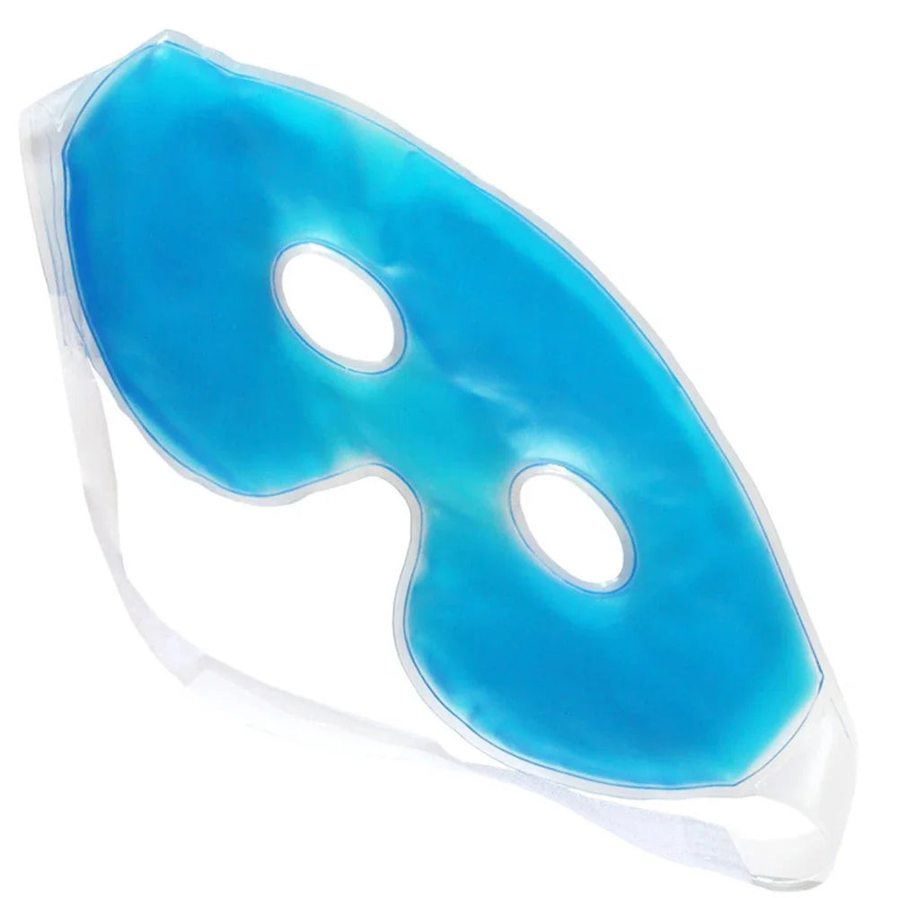 Cooling Ice Eye Mask – Fatigue Relief & Dark Circle Care | De-Puffing, Relaxing Gel Therapy