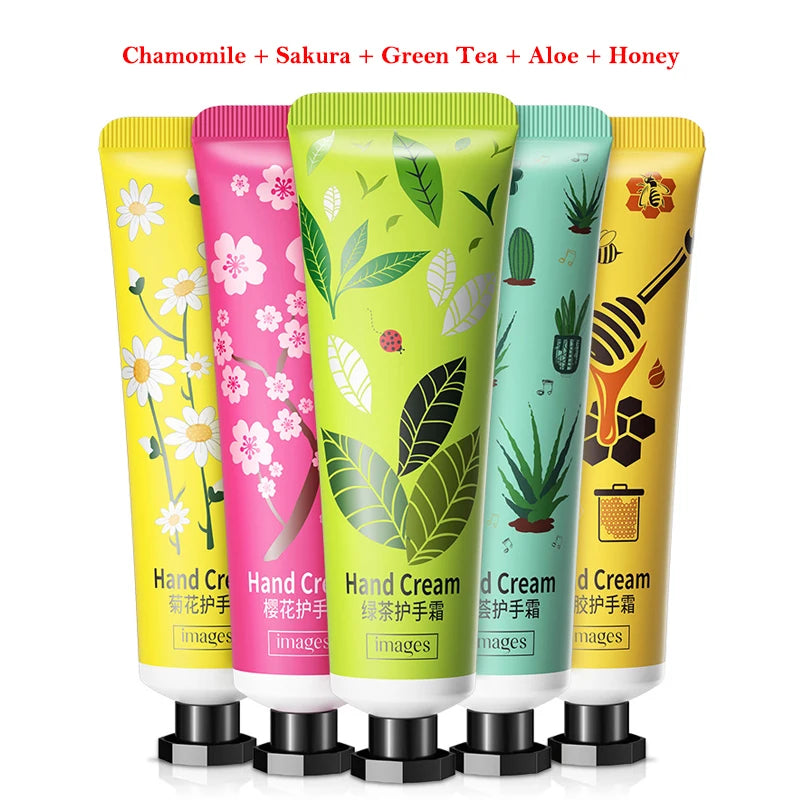 Fragrant Fruit Hand Cream Set – Moisturizing & Repairing Care | Anti-Chapping, Nourishing, Soft-Touch Hydratio