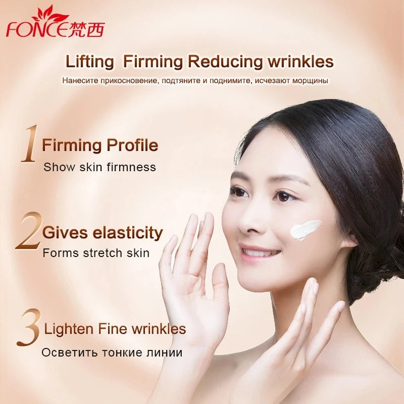 Fonce Korea Peptide Lifting Cream – Anti-Aging & Deep Hydration | Firming, Wrinkle-Reducing, Day & Night Care (50g)