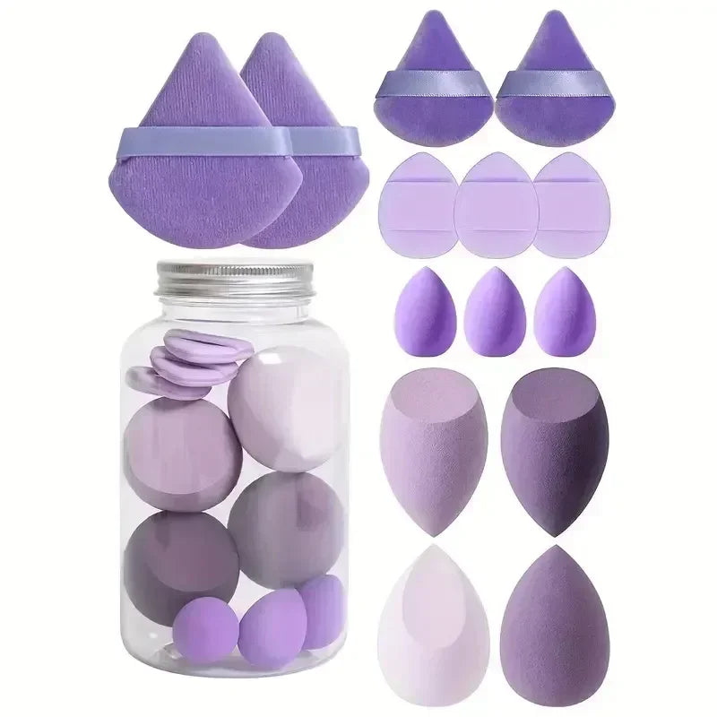 Premium Makeup Sponge Set – Seamless Blending Essentials | Soft Precision Puffs, Airbrushed Finish, Everyday Makeup Tools