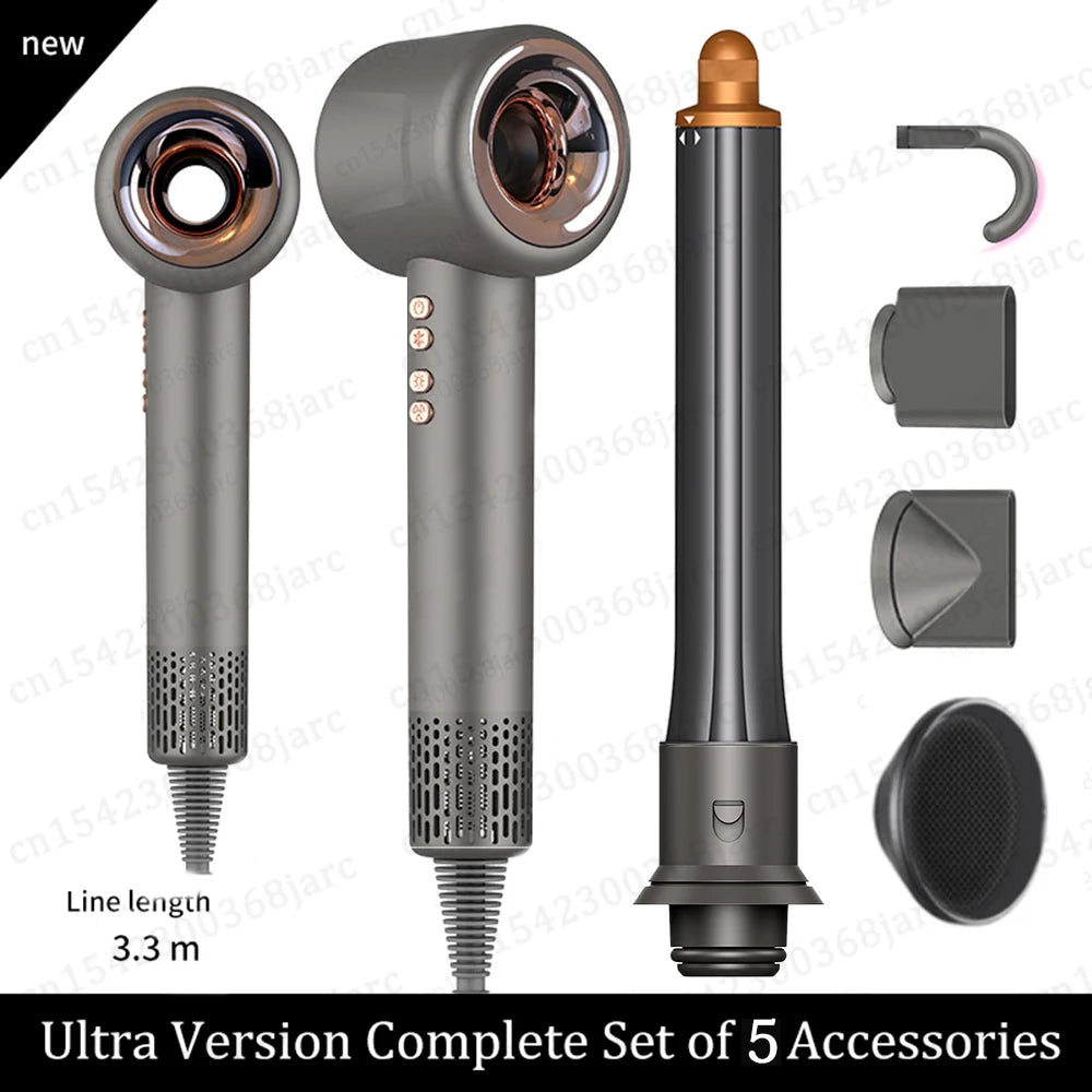 Super Leafless Hair Dryer – High-Performance Ionic Care | Fast-Dry Airflow, Ultra-Quiet Technology, Frizz-Free Precision