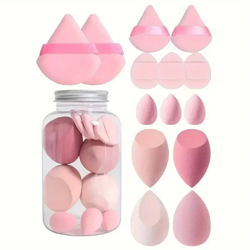 Premium Makeup Sponge Set – Seamless Blending Essentials | Soft Precision Puffs, Airbrushed Finish, Everyday Makeup Tools
