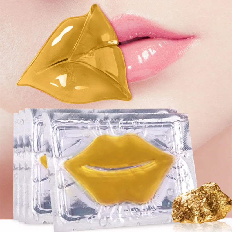 Crystal Collagen Lip Mask Set – Hydrating & Plumping Care | Brightening, Nourishing, Gel Patches