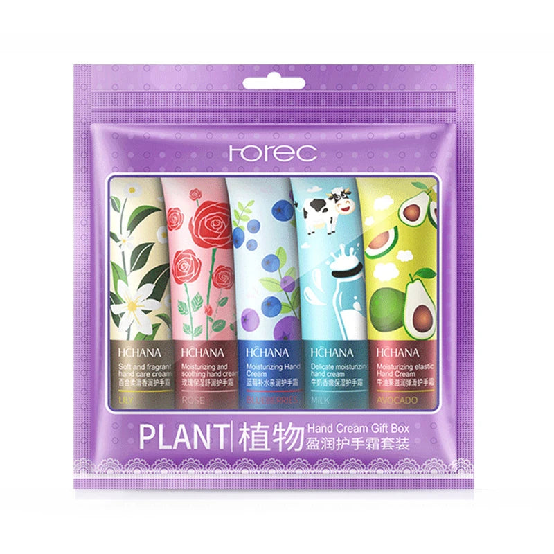 Fragrant Fruit Hand Cream Set – Moisturizing & Repairing Care | Anti-Chapping, Nourishing, Soft-Touch Hydratio