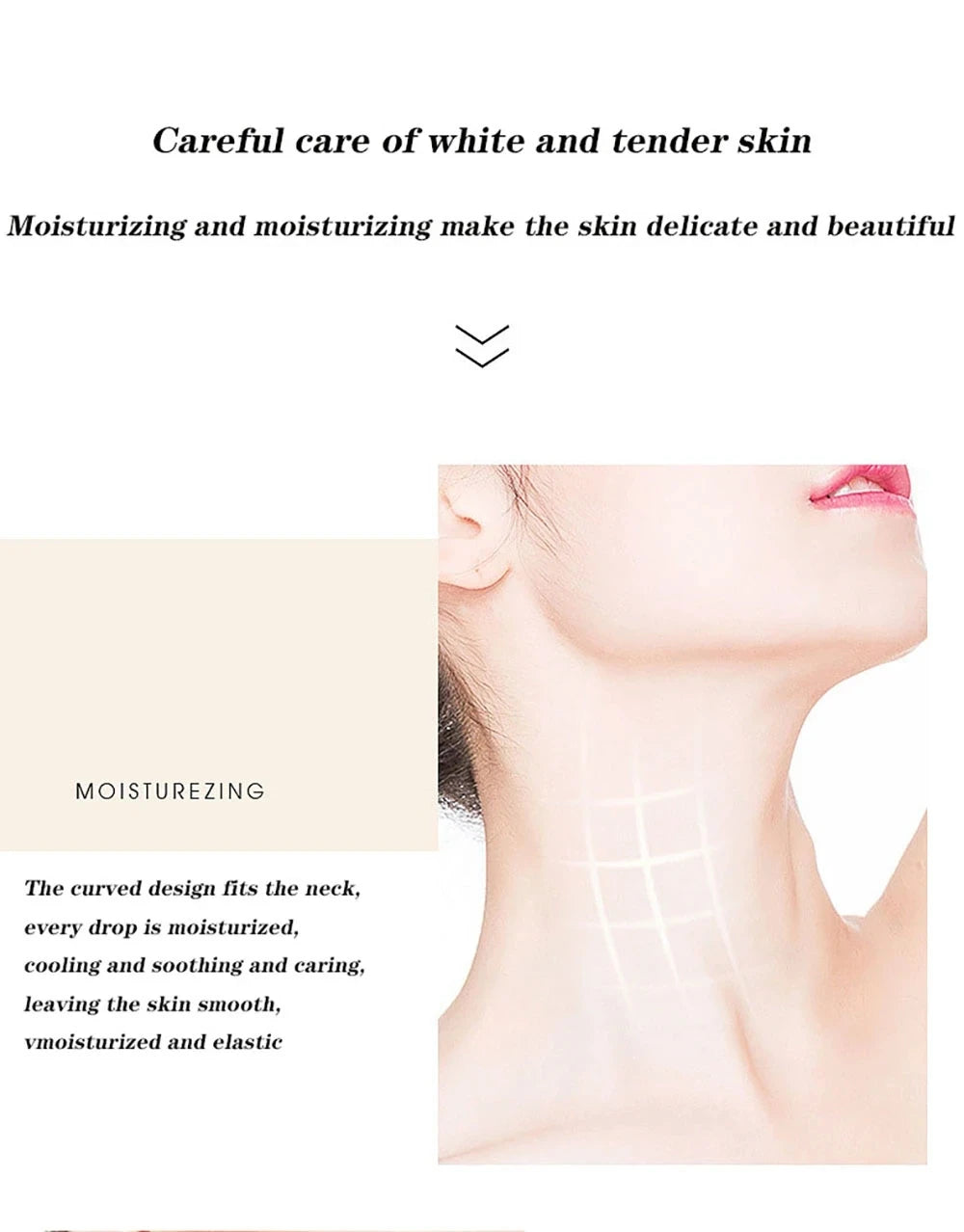 Golden Neck Lifting Mask Set – Niacinamide Firming Care | Light-Line Smoothing, Anti-Aging, Deep Moisture