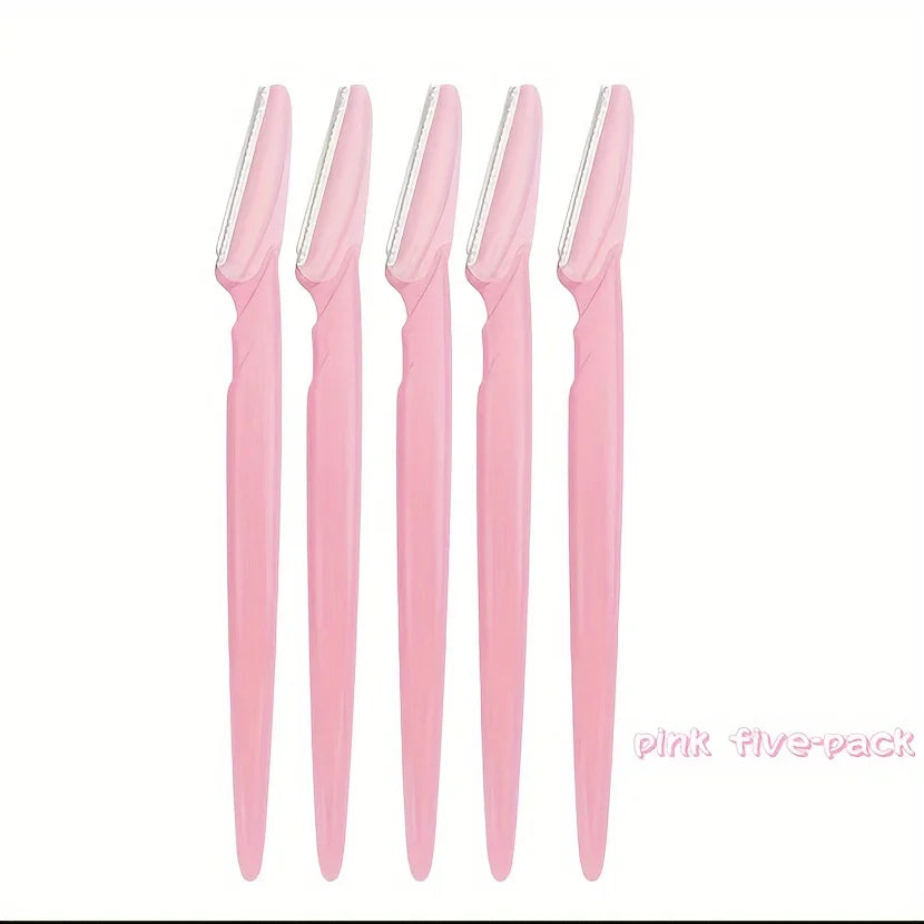 Precision Eyebrow Razor Set – Multipurpose Dermaplaning Tools | Smooth Exfoliating Blades, Gentle Facial Shaving, Refined Control