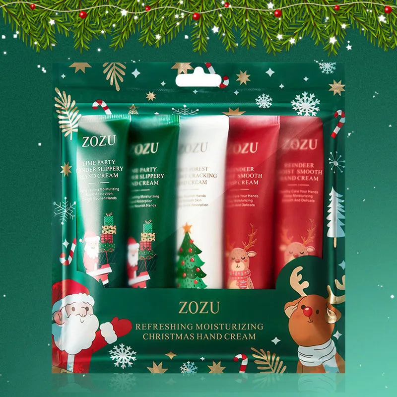 ZOZU Christmas Hand Cream Collection – Deep Moisture Care | Nourishing, Anti-Aging, Holiday Edition