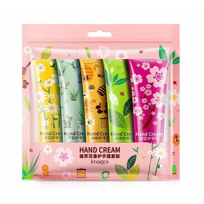 Fragrant Fruit Hand Cream Set – Moisturizing & Repairing Care | Anti-Chapping, Nourishing, Soft-Touch Hydratio
