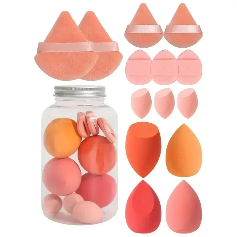 Premium Makeup Sponge Set – Seamless Blending Essentials | Soft Precision Puffs, Airbrushed Finish, Everyday Makeup Tools