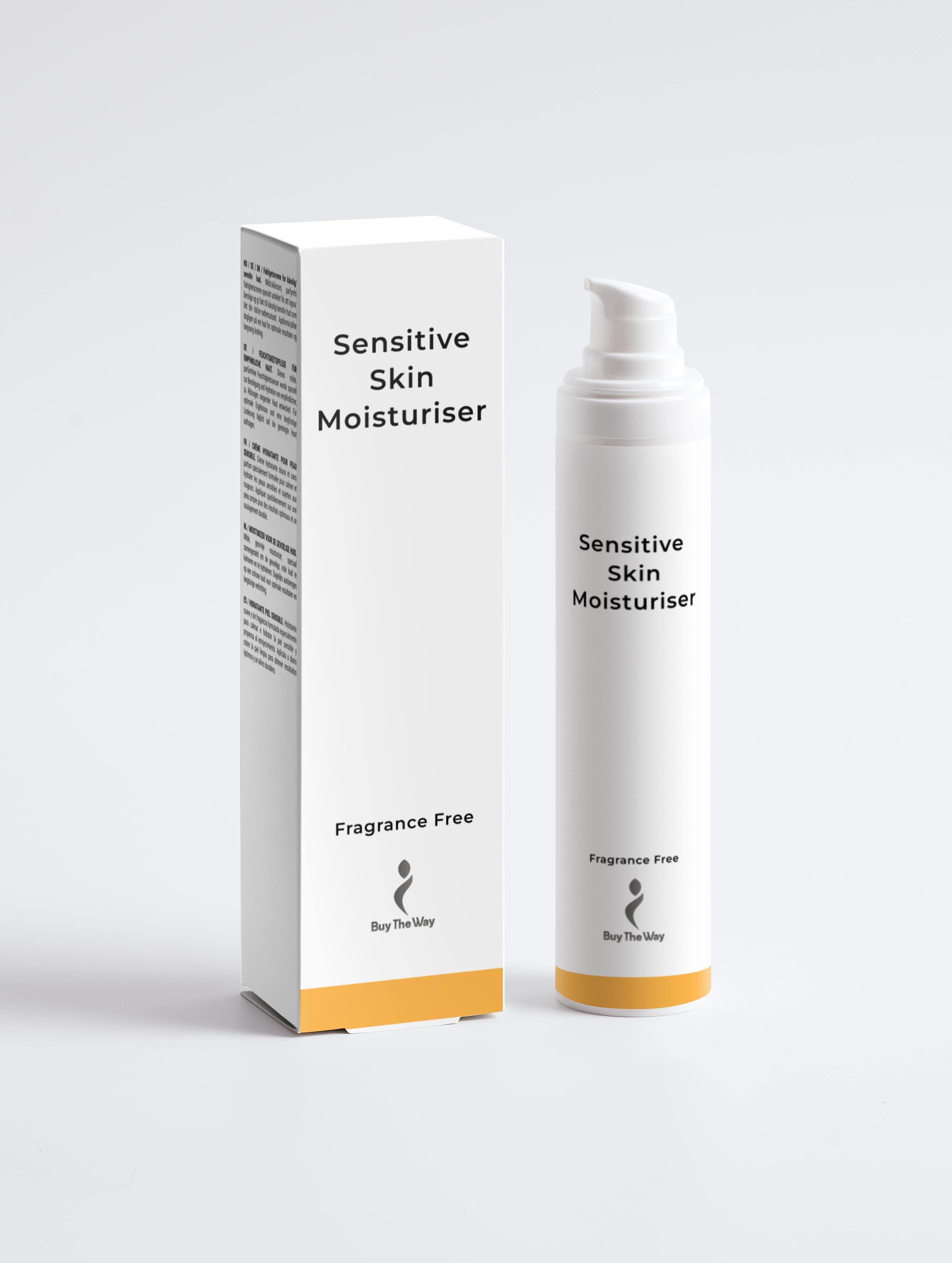 Sensitive Skin Moisturiser, Fragrance Free